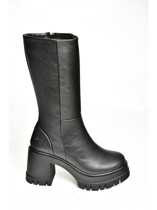 T9737901 Siyah Kadın Çizme - Görsel 6