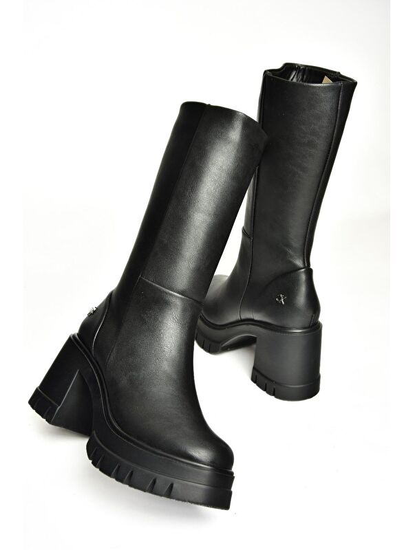 T9737901 Siyah Kadın Çizme - Görsel 7