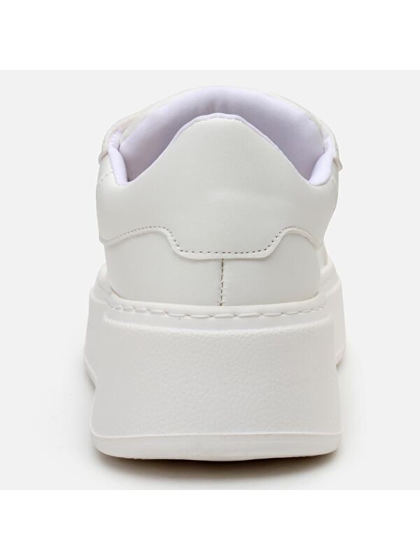 Beyaz Kadın Günlük Ayakkabı - Görsel 10