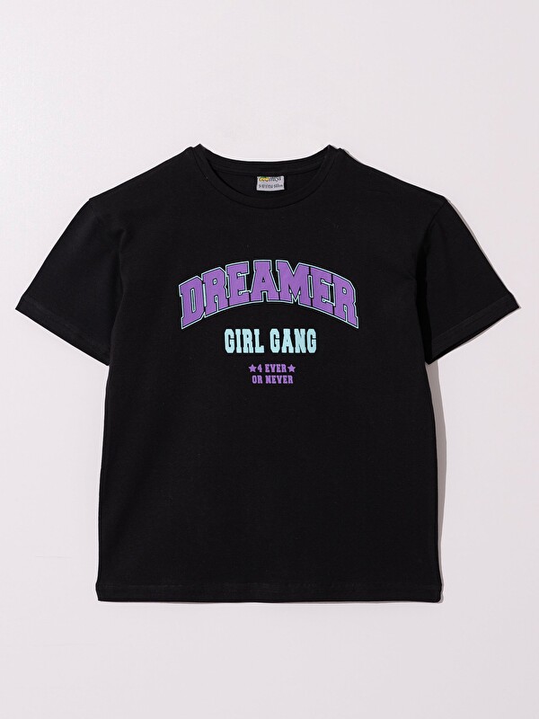 Mışıl Kids Dreamer Girl Gang Baskılı Kız Çocuk Tişört T-Shirt