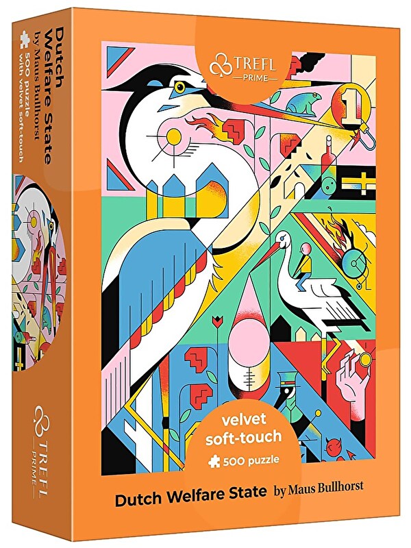 Vardem Oyuncak Trefl 500 Parça Puzzle Hollanda Refahı (34x48cm) - Standart Standart