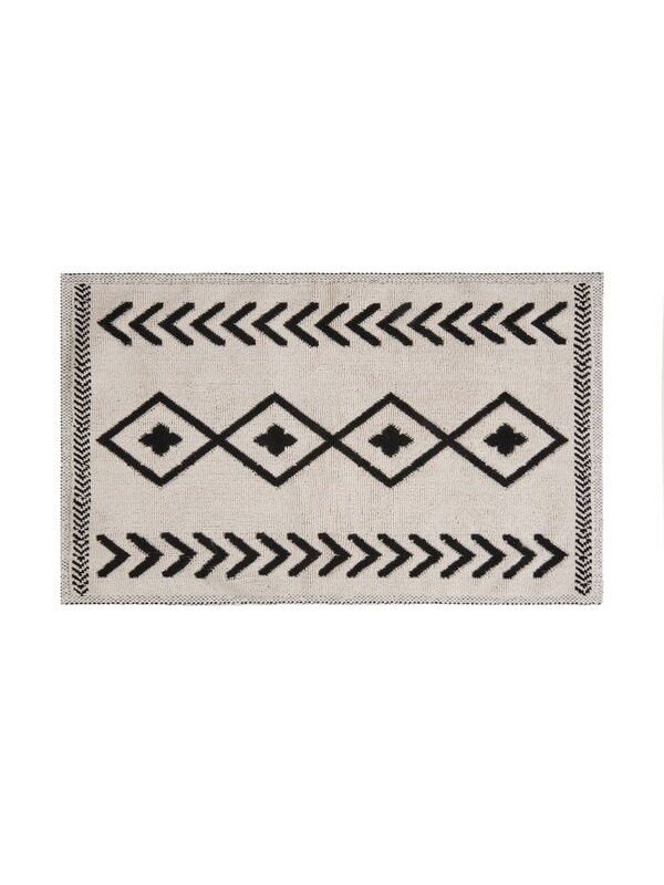 Evidea Soft Antik 2'li Banyo Paspası - Ekru - 60x100 cm + 50x60 cm