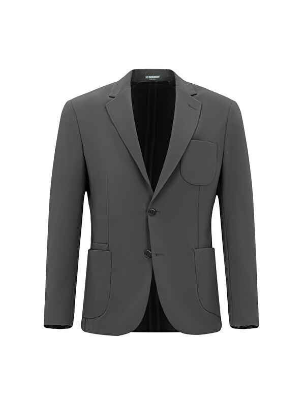 Kiğılı Techno-Line  Ekstra Dar Kesim Elastanlı Blazer Ceket