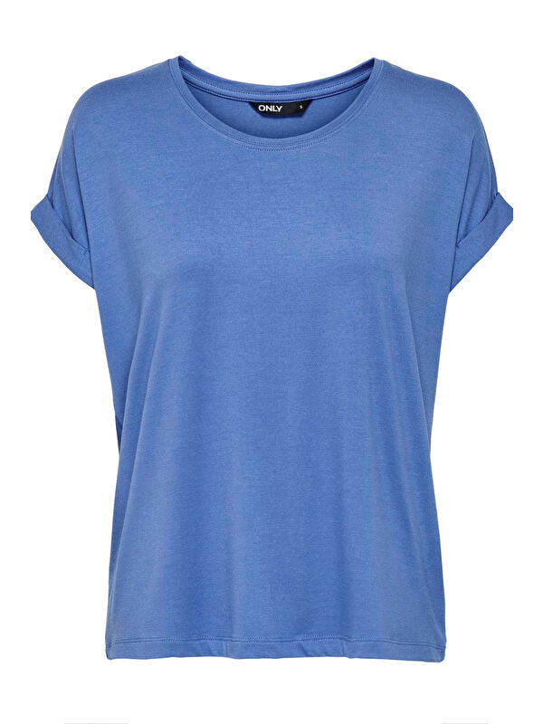 Only Regular Fit Bisiklet Yaka Onlmoster Kadın T Shirt 15106662