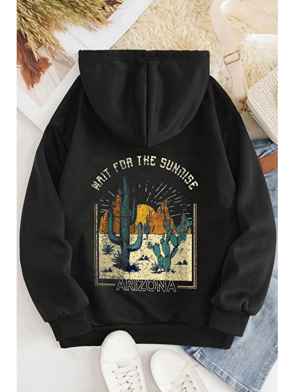 uyguntarz Arizona Baskılı Oversize Sweatshirt