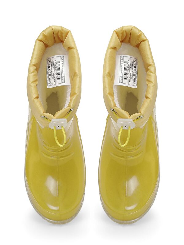 JELY P 3PR Sarı Erkek Çocuk Yağmur Çizmesi - Görsel 5