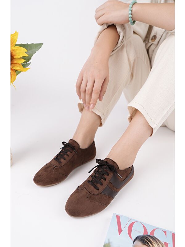 VİBE Bağcıklı Günlük Kadın Sneaker Spor Ayakkabı - Görsel 7