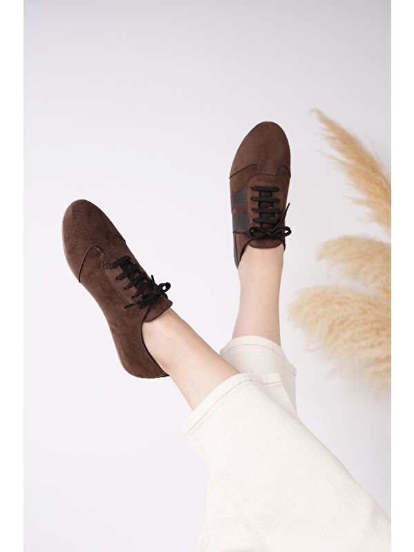 VİBE Bağcıklı Günlük Kadın Sneaker Spor Ayakkabı - Görsel 8