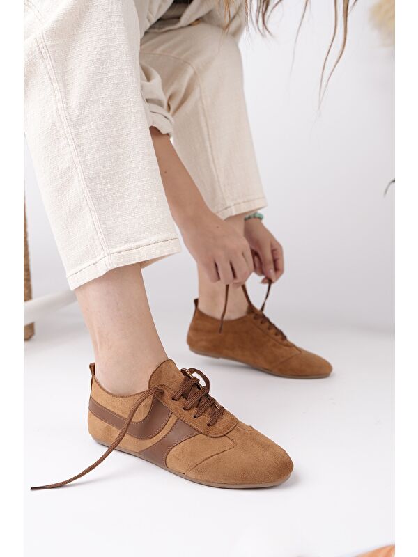 VİBE Bağcıklı Günlük Kadın Sneaker Spor Ayakkabı - Görsel 7