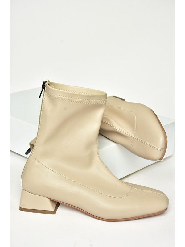 T6427490 Bej Kadın Bot - Görsel 6