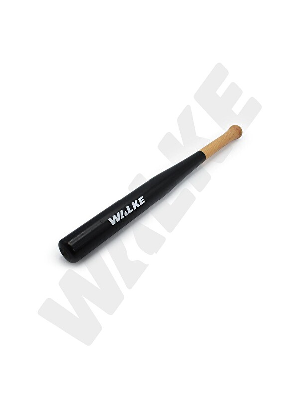 WALKE Beyzbol Sopası 64 Cm Kırılmaz Bezbol Sopası Siyah