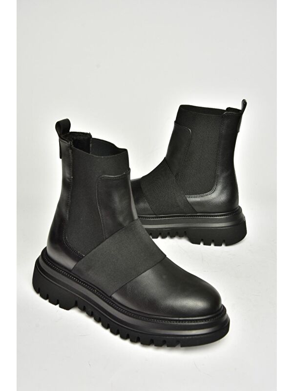 T3121019 Siyah Kadın Bot - Görsel 6