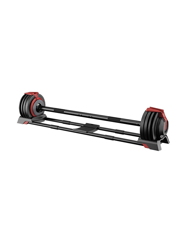 WALKE Premium Seri 24 Kg Birleştirilebilir Halter Seti Kettlebell Dambıl Seti 3 ın 1