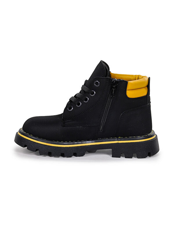 Fermuarlı Erkek Çocuk Bot Ayakkabı Arz 4552 - Görsel 5