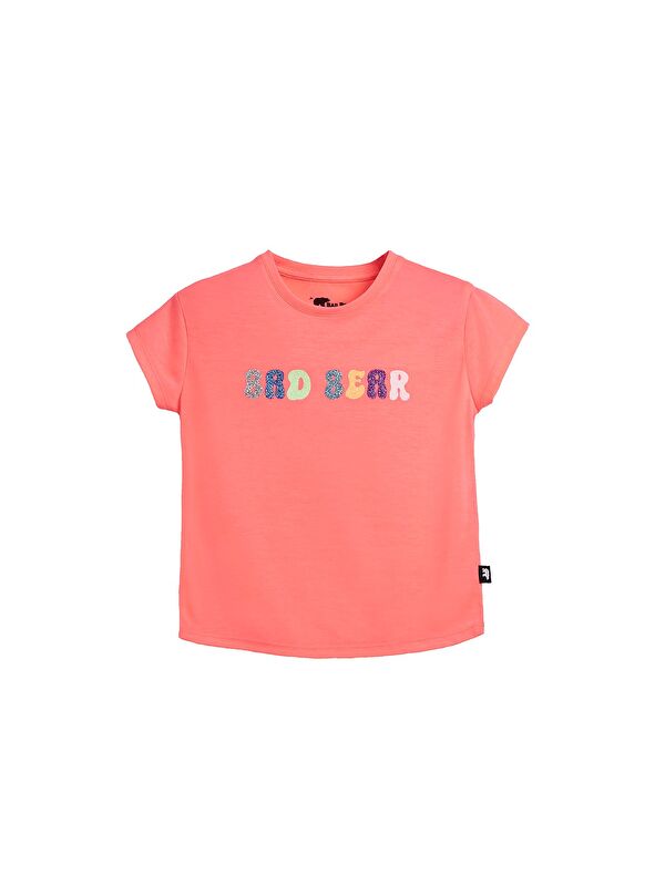 Bad Bear Gilda Pembe Baskılı Kız Çocuk Tişört