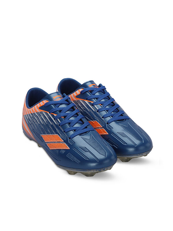 CAMBLY Erkek Çocuk Futbol Ayakkabı Saks Mavi - Görsel 3