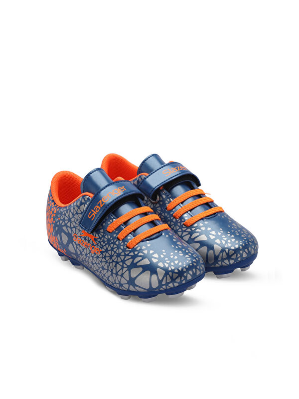 CRYSTAL Unisex Çocuk Futbol Ayakkabı Saks Mavi - Görsel 3