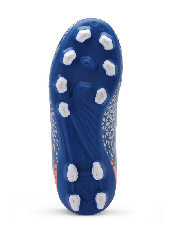 CRYSTAL Unisex Çocuk Futbol Ayakkabı Saks Mavi - Görsel 8