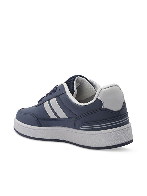 MONET IN Erkek Sneaker Ayakkabı Lacivert / Gri - Görsel 4