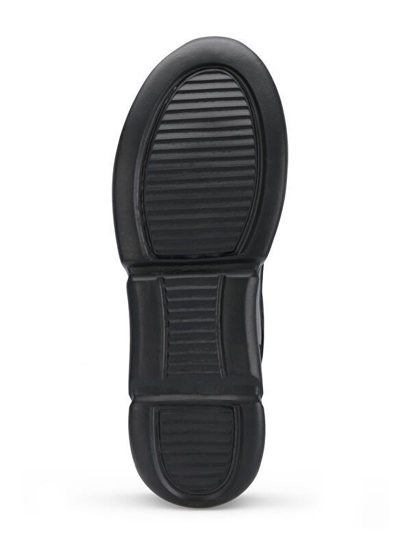 OPTION Erkek Sneaker Ayakkabı Siyah / Siyah - Görsel 8