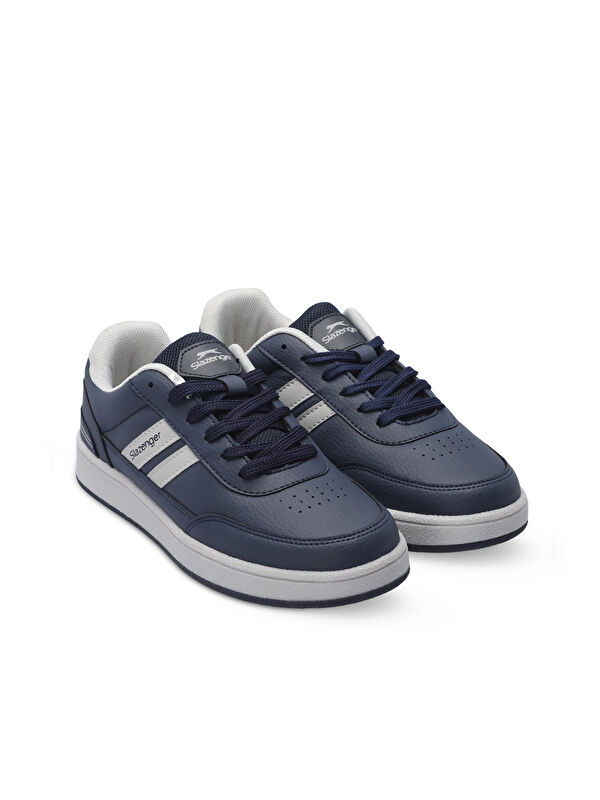 MONET IN Kadın Sneaker Ayakkabı Gri / Lacivert - Görsel 3