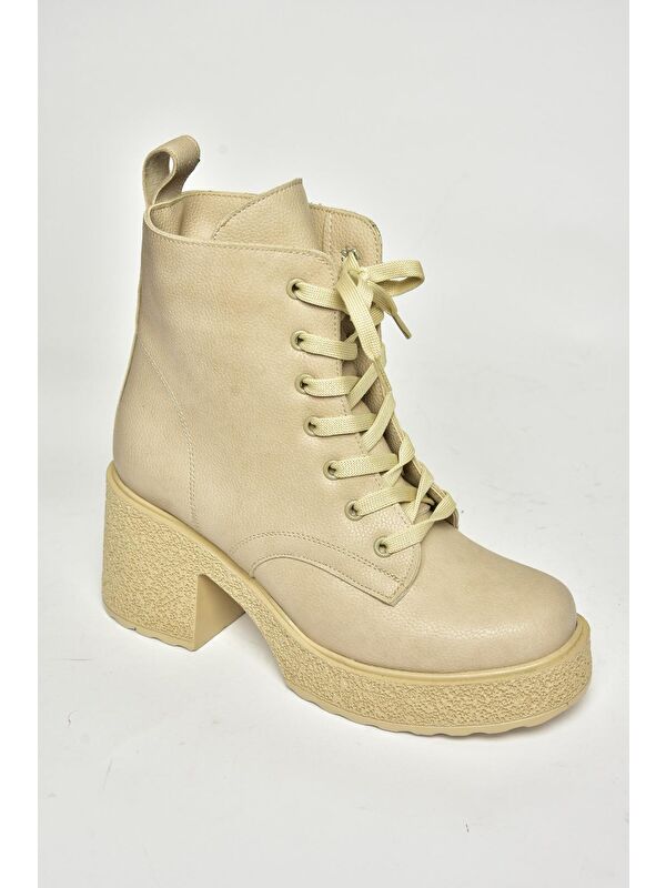 T9965330 Bej Kadın Bot - Görsel 4