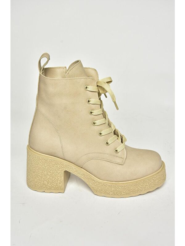 T9965330 Bej Kadın Bot - Görsel 5