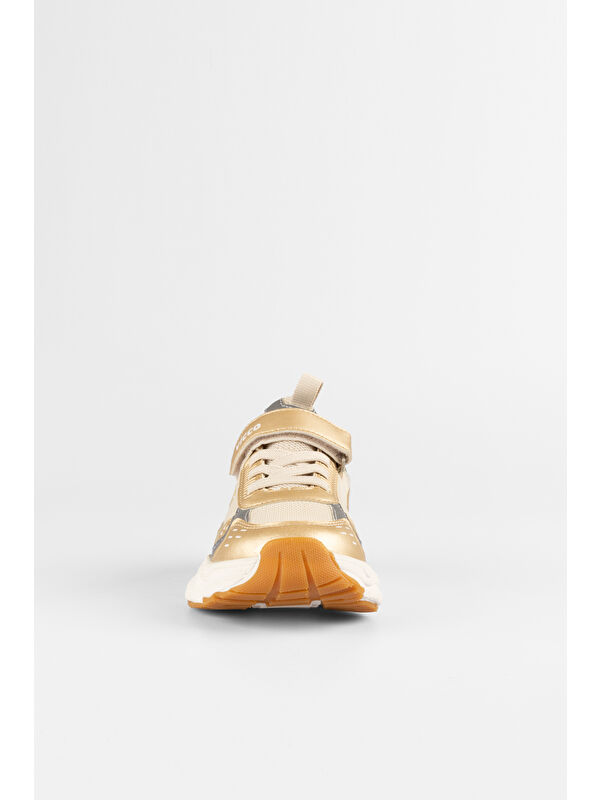 Tag Basic Kız Çocuk Altın Spor Ayakkabı - Görsel 5