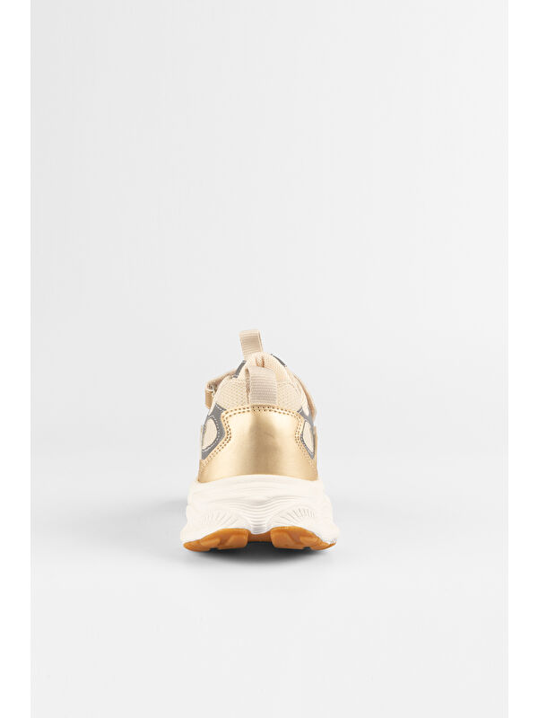 Tag Basic Kız Çocuk Altın Spor Ayakkabı - Görsel 6