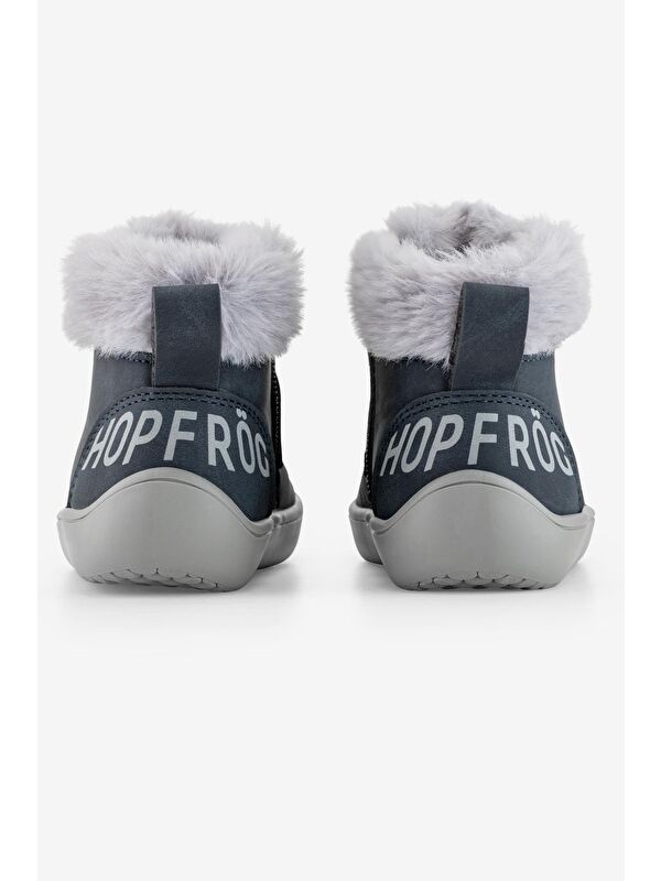 Hopfrög Pembe Hopfrög Furry Nubuk Boots Barefoot Çocuk Botu