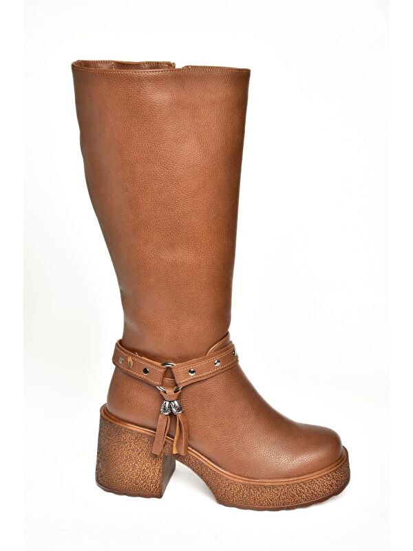 T9962240 Taba Kadın Çizme - Görsel 5