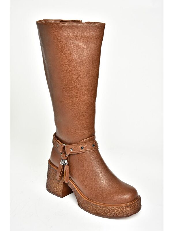 T9962240 Taba Kadın Çizme - Görsel 6