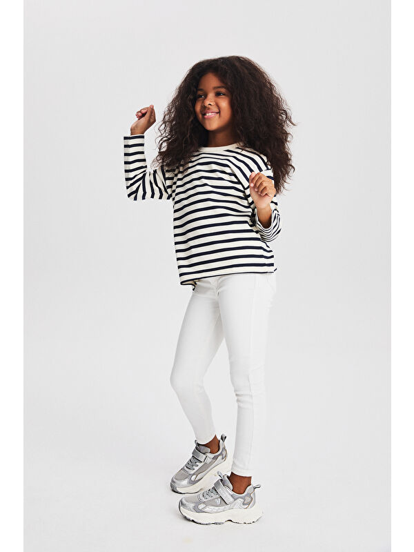 Tag Basic Kız Bebek Gümüş Spor Ayakkabı - Görsel 9