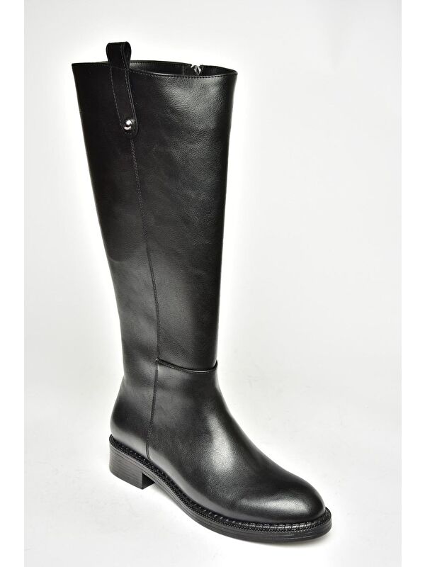 T5909620 Siyah Kadın Çizme - Görsel 5