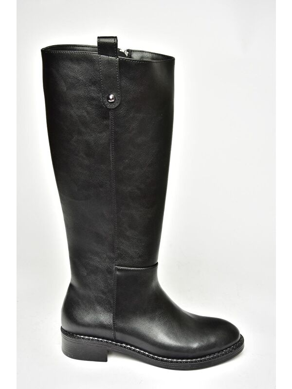 T5909620 Siyah Kadın Çizme - Görsel 6