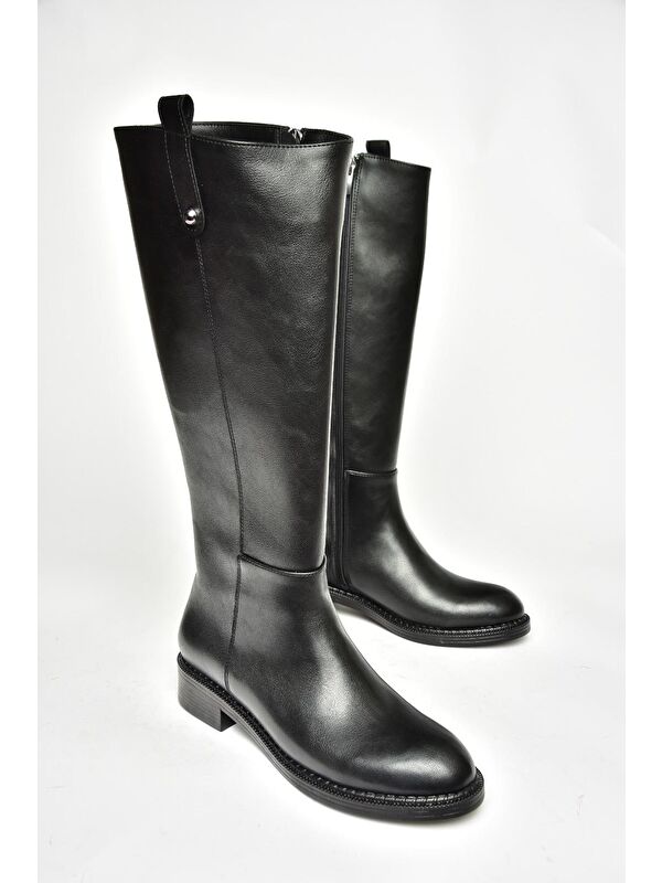 T5909620 Siyah Kadın Çizme - Görsel 7