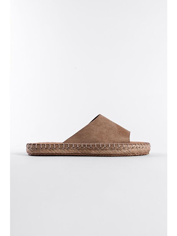 Tek Bantlı Kadın Espadril Terlik - Görsel 5