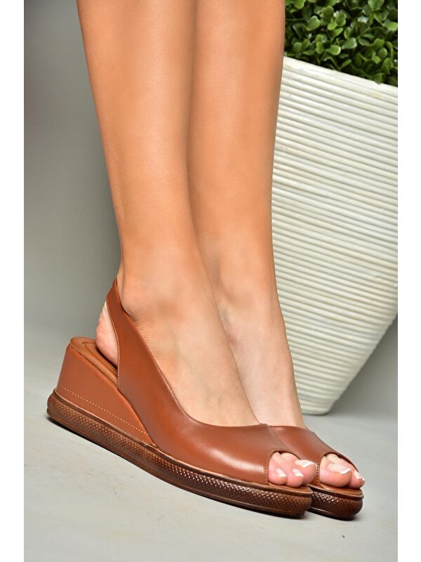 S6743070 Taba Kadın Sandalet - Görsel 5