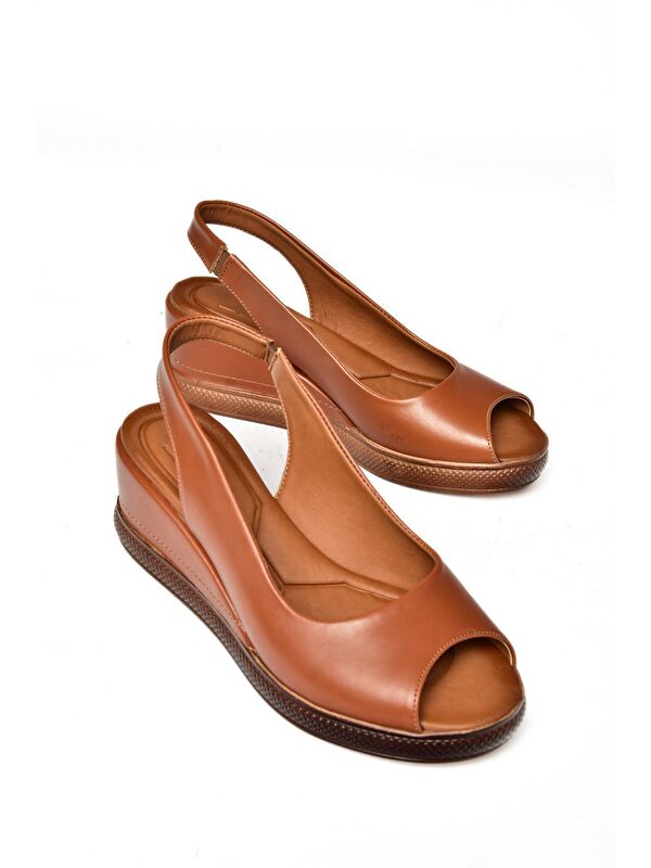 S6743070 Taba Kadın Sandalet - Görsel 4