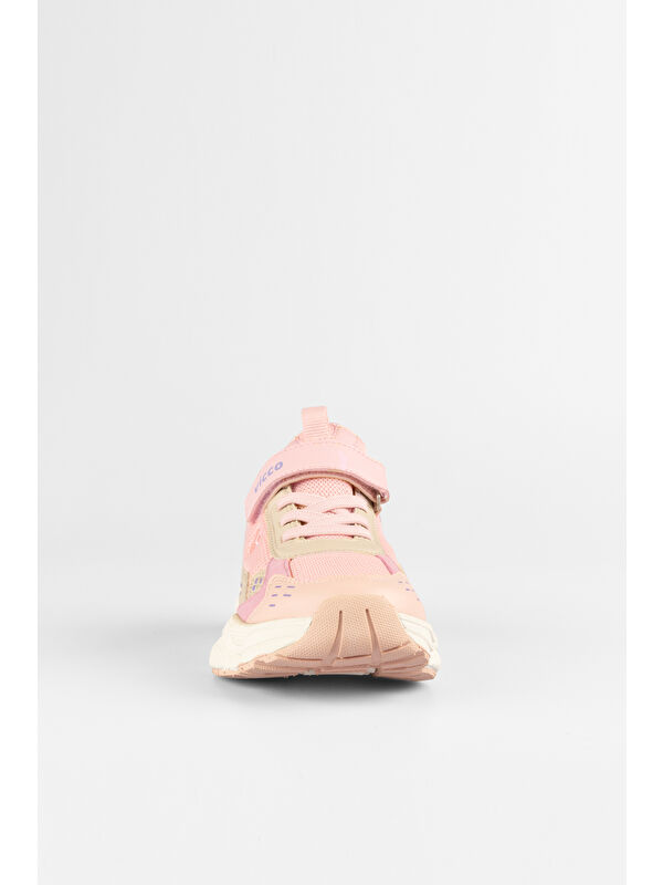 Tag Basic Kız Çocuk Pudra Spor Ayakkabı - Görsel 6