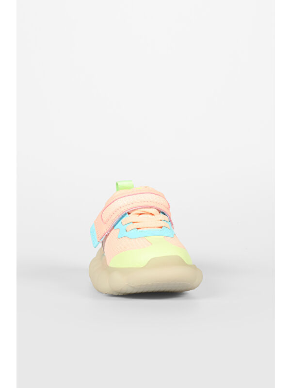 Bread Işıklı Kız Bebek Pudra Spor Ayakkabı - Görsel 4