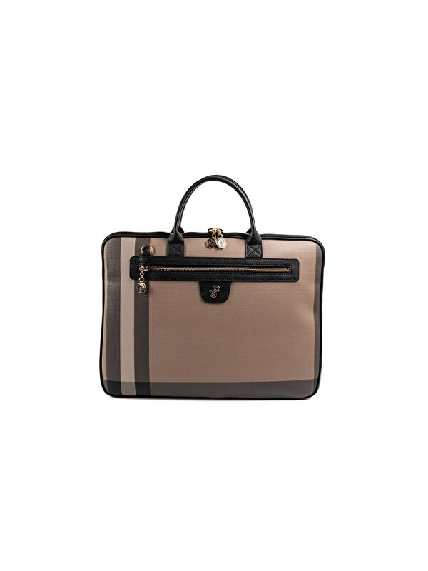 Silver Polo Kadın Laptop Çantası SP1175-M80 SILVER POLO Laptop & Evrak Çantası Kahve-Siyah