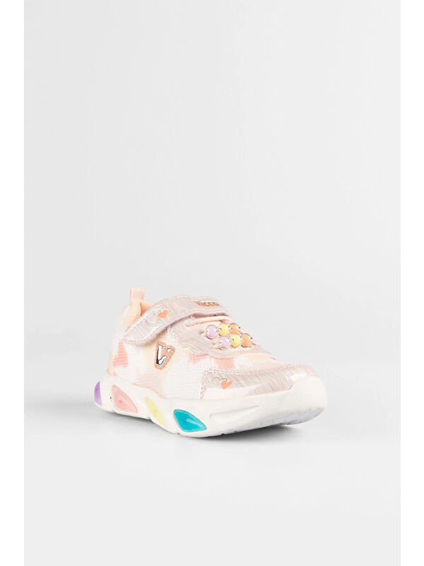 Gelato Işıklı Kız Bebek Pudra Spor Ayakkabı - Görsel 4