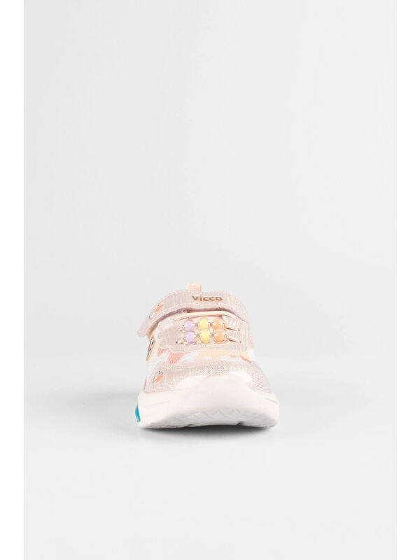 Gelato Işıklı Kız Bebek Pudra Spor Ayakkabı - Görsel 5