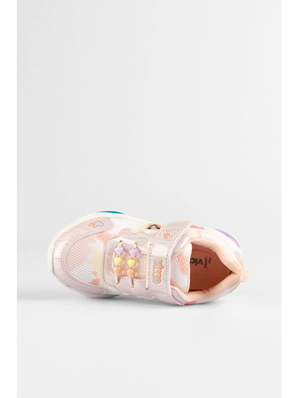 Gelato Işıklı Kız Bebek Pudra Spor Ayakkabı - Görsel 7