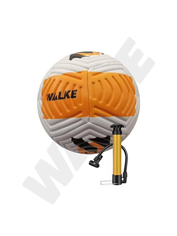 WALKE 5 Numara Futbol Topu Pompa Hediyeli Turuncu