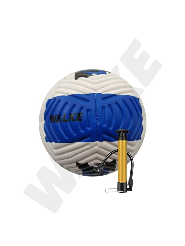 WALKE 5 Numara Futbol Topu Pompa Hediyeli Mavi