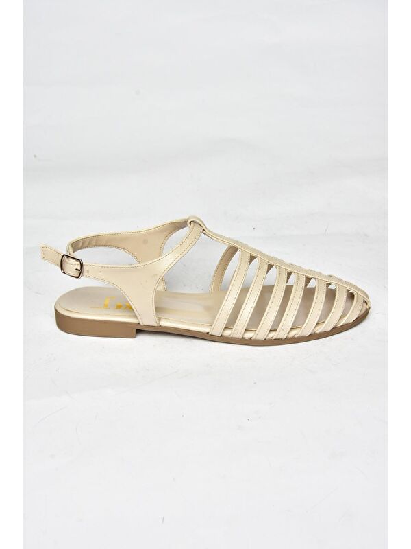 S3149601 Bej Kadın Sandalet - Görsel 2
