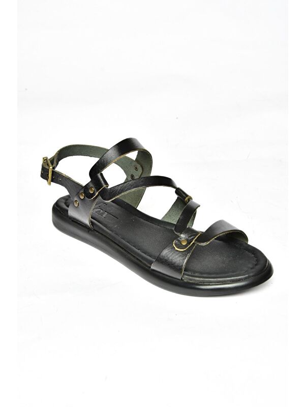 S2910184 Siyah Kadın Sandalet - Görsel 7