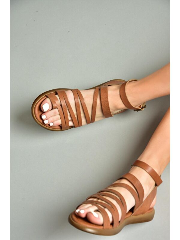 S2910161 Taba Kadın Sandalet - Görsel 5